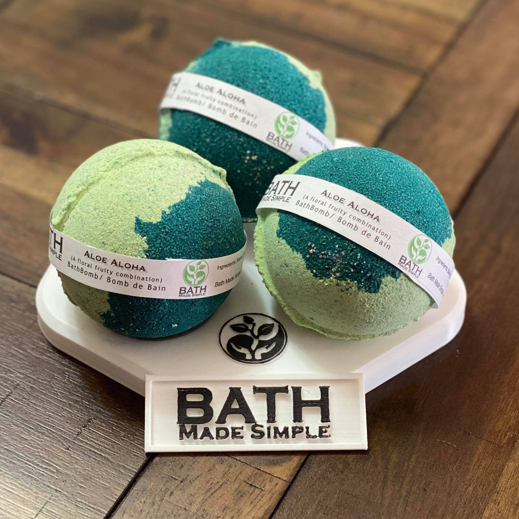 Bath Bomb Display #1 (Custom Branding: Logo/Text)