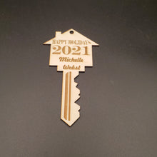 Load image into Gallery viewer, Realtor Wooden Key | Laser Engraved
