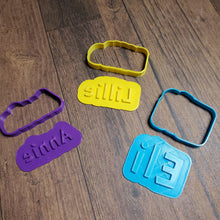 Load image into Gallery viewer, Cookie Cutter: Custom Name(s) &amp; Logo
