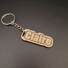 Load image into Gallery viewer, Laser Etched Cutom Keychains
