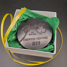 Load image into Gallery viewer, Laser Engraved Hockey Puck
