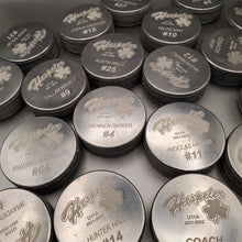 Load image into Gallery viewer, Laser Engraved Hockey Puck
