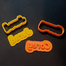 Load image into Gallery viewer, Cookie Cutter: Custom Name(s) &amp; Logo
