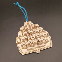 Load image into Gallery viewer, Laser Etched Sports Jersey Christmas Ornament - Team
