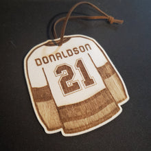 Load image into Gallery viewer, Laser Etched Sports Jersey Christmas Ornament - Individual

